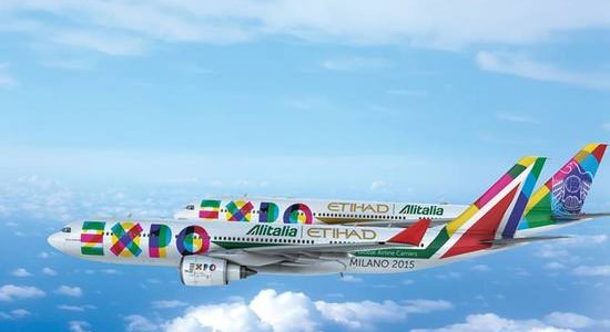 Decollato il 1° gennaio primo volo Alitalia Etihad